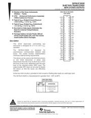 SN74LVC16245 datasheet.datasheet_page 1