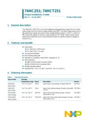 74HC251D.652 datasheet.datasheet_page 1