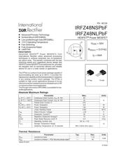 IRFZ48NSTRLPBF datasheet.datasheet_page 1