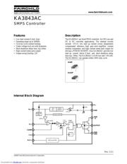 KA3843A datasheet.datasheet_page 1