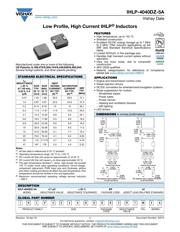 IHLP4040DZER2R2M5A 数据规格书 1