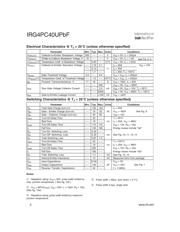 IRG4PC40UPBF datasheet.datasheet_page 2