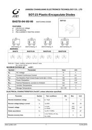 BAS70-04 数据规格书 1