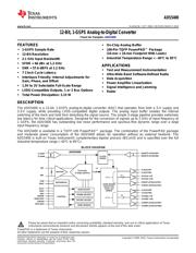 ADS5400IPZP 数据规格书 1