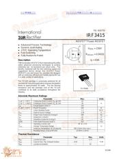 IRF3415 datasheet.datasheet_page 1