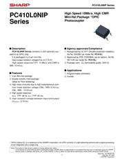 PC410L0NIP datasheet.datasheet_page 1