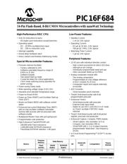 PIC16F684-E/STVAO datasheet.datasheet_page 3