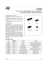 ST3232 datasheet.datasheet_page 1