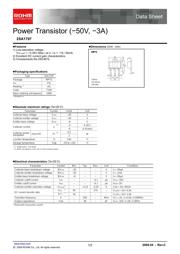 2SA1797T100Q Datenblatt PDF