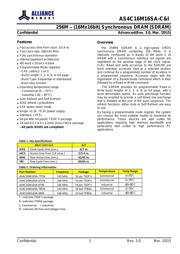 AS4C16M16SA-6TINTR datasheet.datasheet_page 2