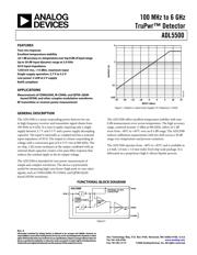 ADL5500ACBZ-P3 数据规格书 1