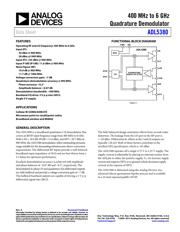 ADL5380-29A-EVALZ 数据规格书 1