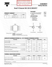 SI4800BDY-T1 数据规格书 1