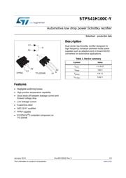 STPS41H100CGY-TR datasheet.datasheet_page 1