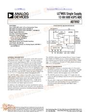 AD7892 datasheet.datasheet_page 1