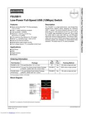 FSUSB11MUX 数据规格书 1