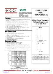 15KP36CA-TP 数据规格书 1