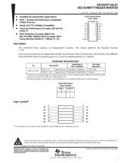 SN74AHCT14QPWRG4Q1 datasheet.datasheet_page 1