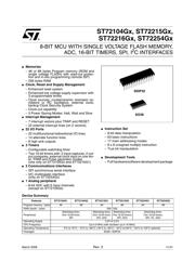 ST72C254G2M6 datasheet.datasheet_page 1