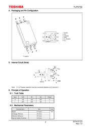 TLP5754(TP,E(O 数据规格书 2