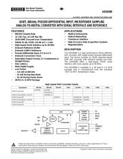 ADS8380IRHPT 数据规格书 1