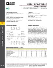 HMC611LP4TR 数据规格书 1