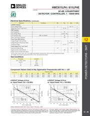 HMC611LP4TR 数据规格书 2