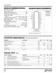 LTC1412CG datasheet.datasheet_page 2