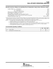 TL092CPSR datasheet.datasheet_page 3