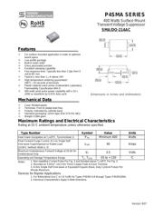 P4SMA47 datasheet.datasheet_page 1