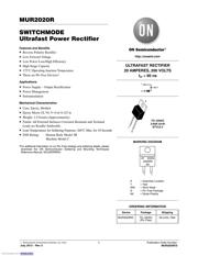 MUR2020RG Datenblatt PDF