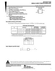 SN74AHCT1G00DBVT 数据规格书 1