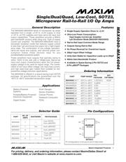 MAX4041ESA datasheet.datasheet_page 1