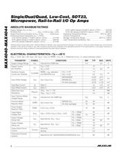 MAX4041ESA datasheet.datasheet_page 2