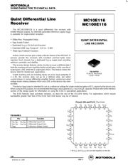 MC10E116FN 数据规格书 1