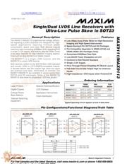 MAX9111EKA 数据规格书 1