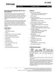 ISL12025IVZ datasheet.datasheet_page 1