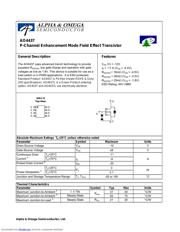 AO4437 datasheet.datasheet_page 1