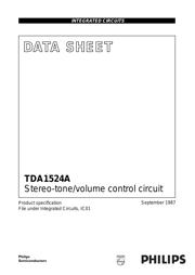 TDA1524A 数据规格书 1