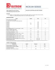 MCR100 数据规格书 1