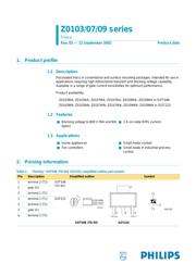 Z0103 datasheet.datasheet_page 1