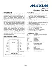 DS1315S-33+ datasheet.datasheet_page 1