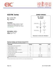 BZX79C9V1 数据规格书 1