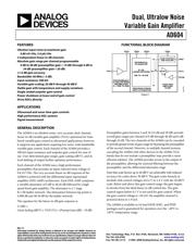 AD604AR datasheet.datasheet_page 1