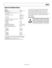 AD604AR datasheet.datasheet_page 5