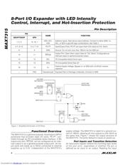 MAX7315 数据规格书 6