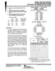 SN74LS283NSR datasheet.datasheet_page 1