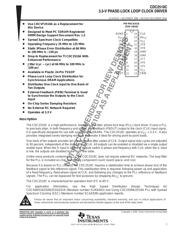 CDC2510CPWG4 数据规格书 1