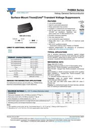 P4SMA150A-E3/61 数据规格书 1