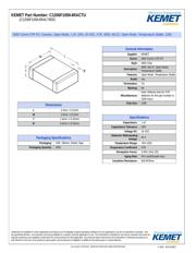 C1206F105K4RACTU 数据规格书 1